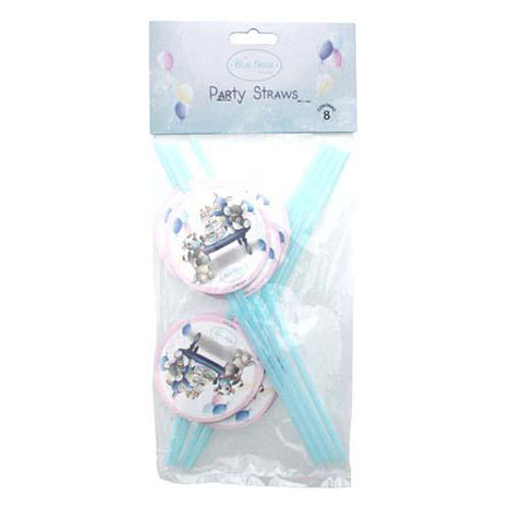 My Blue Nose Friends Party Straws Pack of 8 £0.89